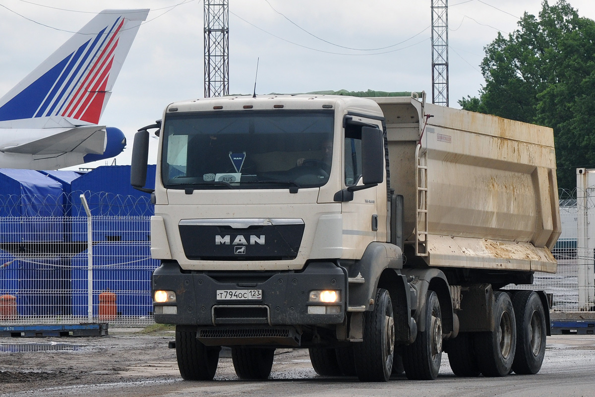 Краснодарский край, № Т 794 ОС 123 — MAN TGS 41.400