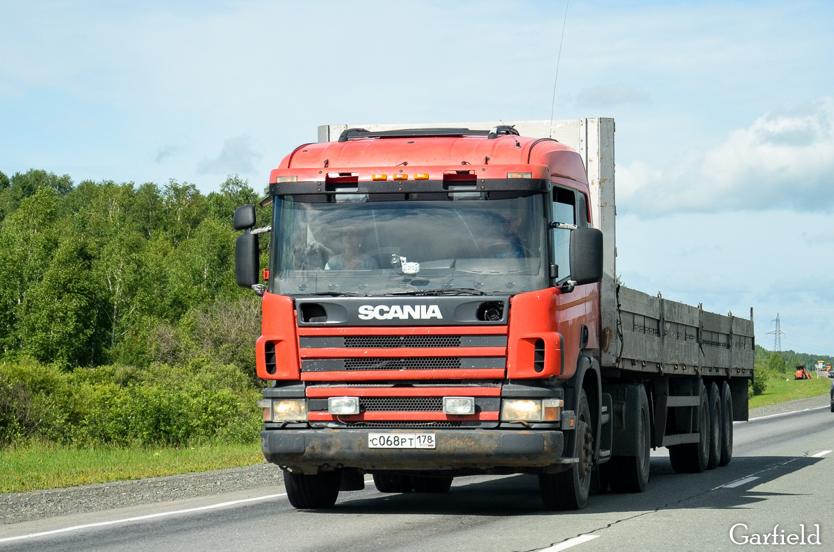 Кемеровская область, № С 068 РТ 178 — Scania ('1996) P114G