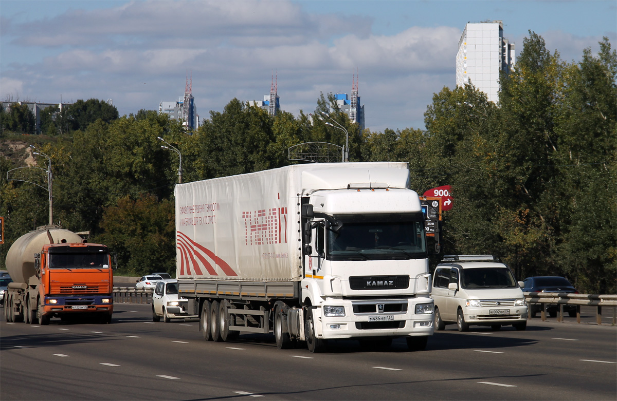 Красноярский край, № М 435 НЕ 124 — КамАЗ-5490-S5(87)