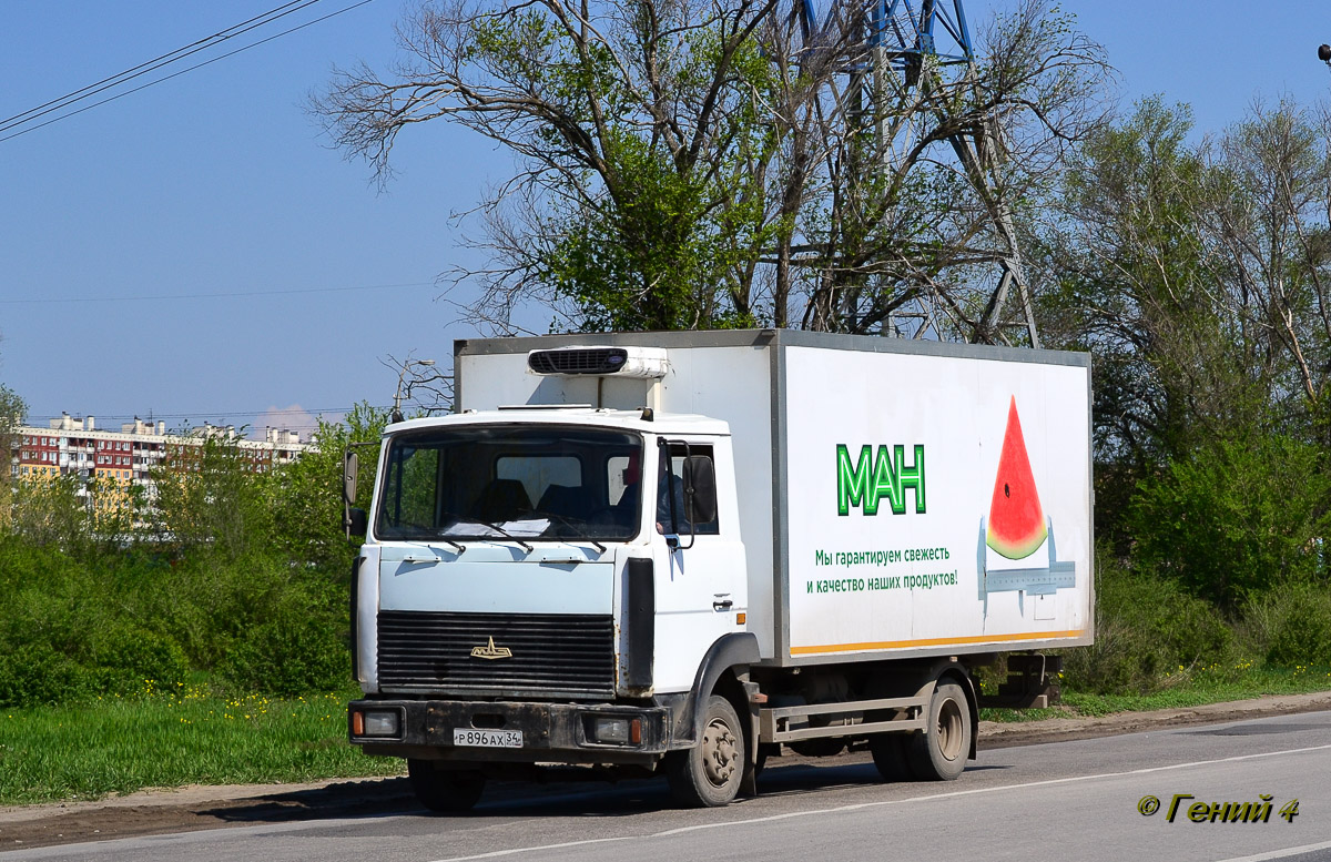 Волгоградская область, № Р 896 АХ 34 — МАЗ-437043