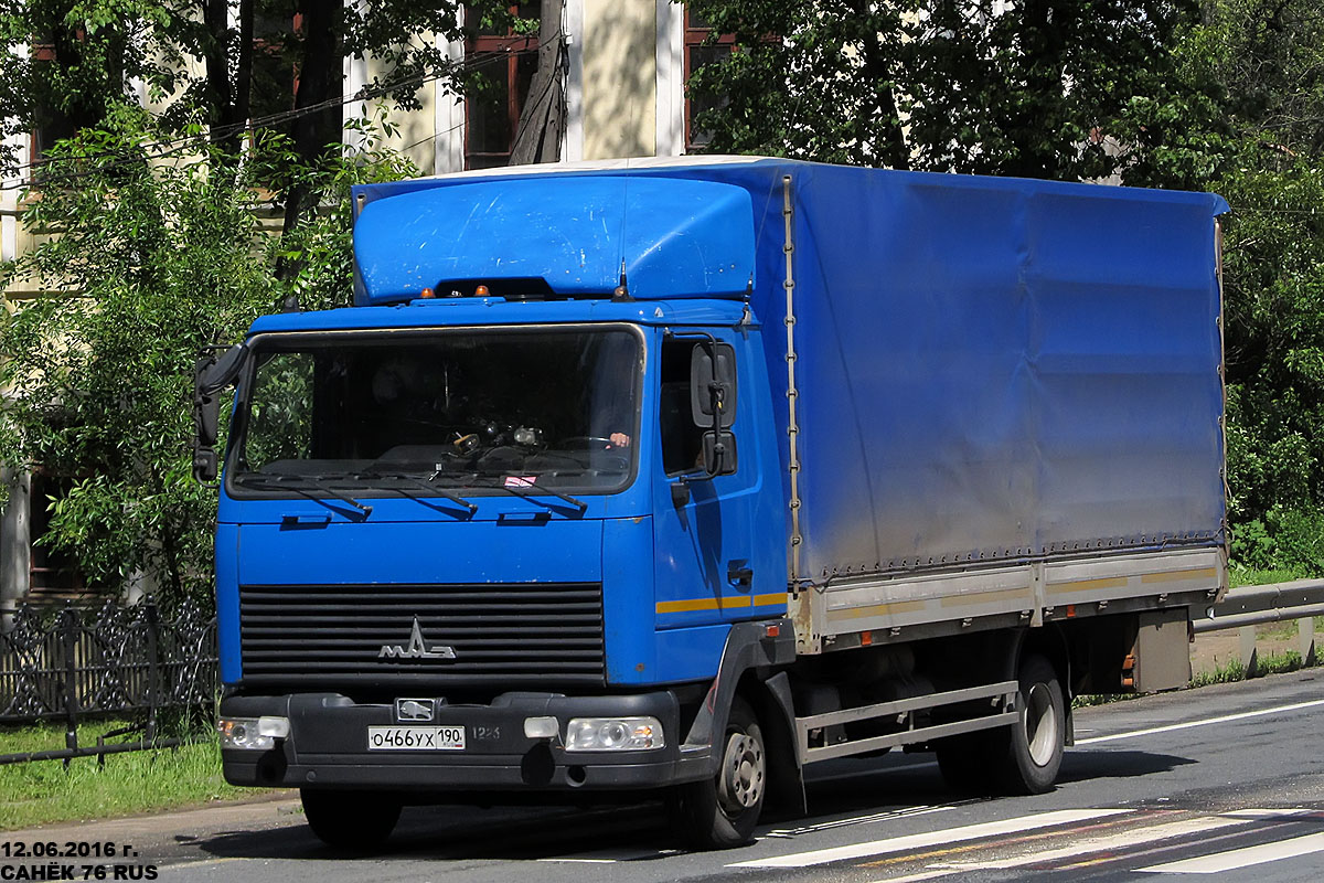 Московская область, № О 466 УХ 190 — МАЗ-437130