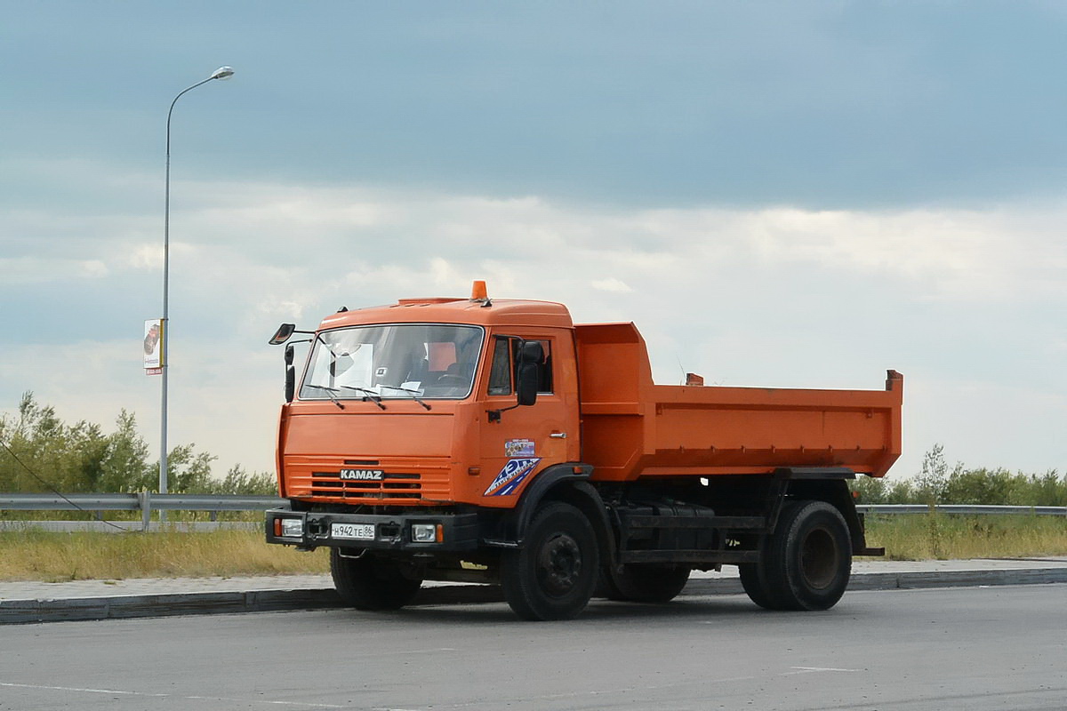 Ханты-Мансийский автоном.округ, № Н 942 ТЕ 86 — КамАЗ-43255-A3(96)