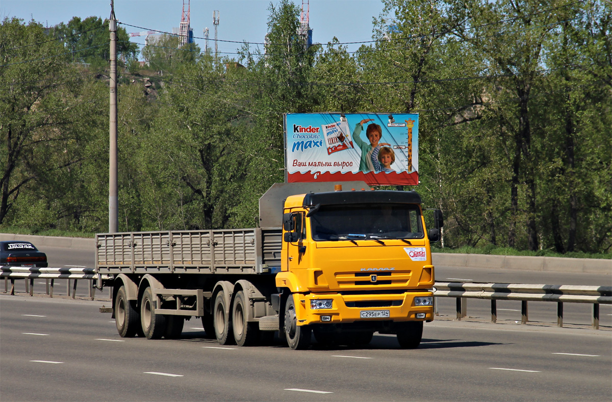Красноярский край, № С 295 ЕР 124 — КамАЗ-65116-N3(78)