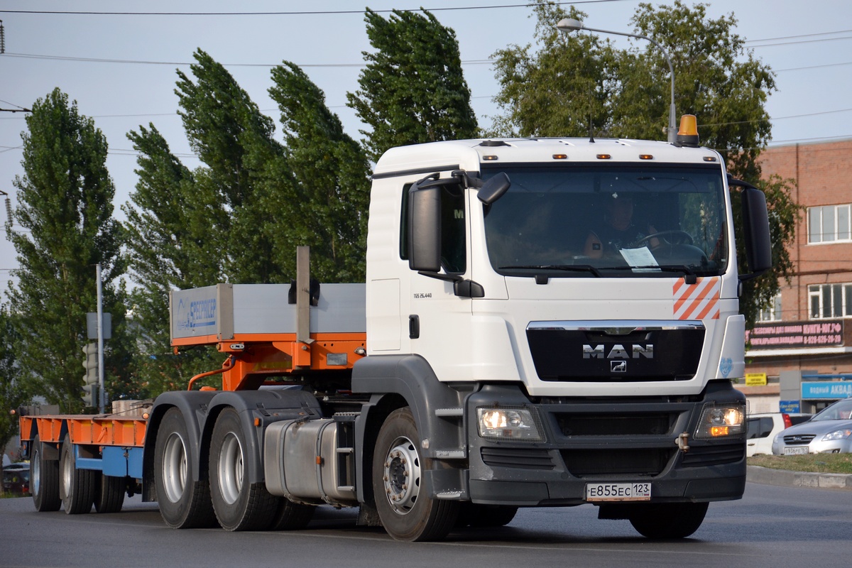 Краснодарский край, № Е 855 ЕС 123 — MAN TGS 26.440