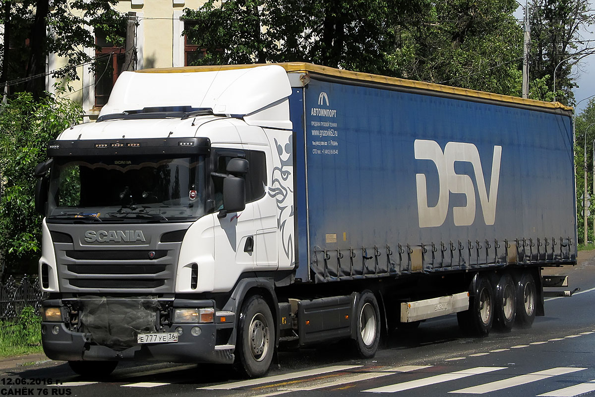 Воронежская область, № Е 777 УЕ 36 — Scania ('2009) G380
