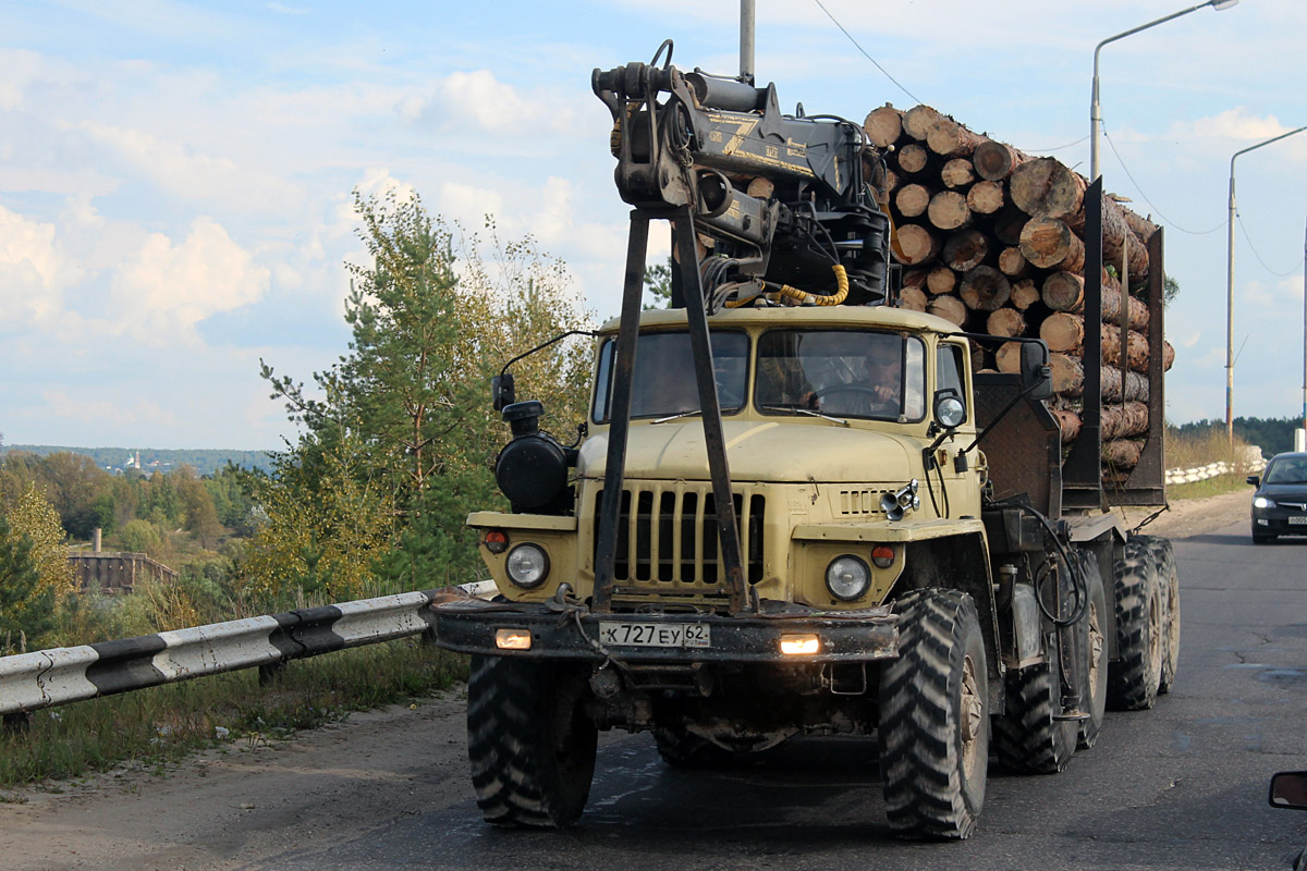 Рязанская область, № К 727 ЕУ 62 — Урал-5557-10