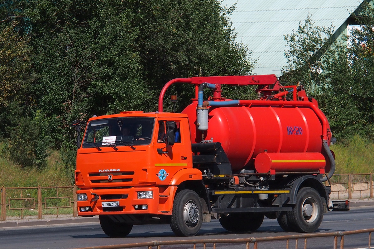 Ханты-Мансийский автоном.округ, № У 088 АС 186 — КамАЗ-53605-A4(23)