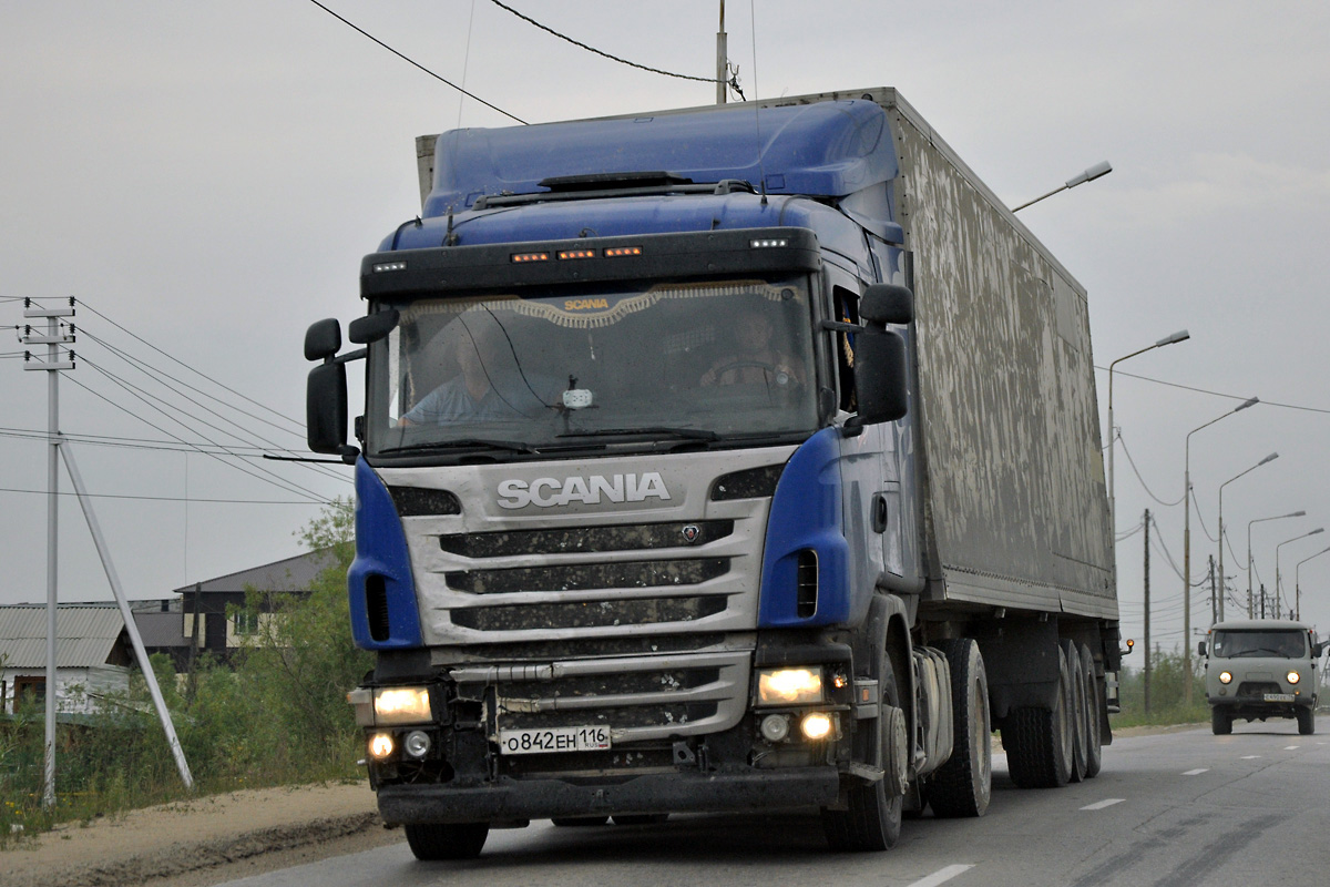 Татарстан, № О 842 ЕН 116 — Scania ('2009-2011, общая модель)