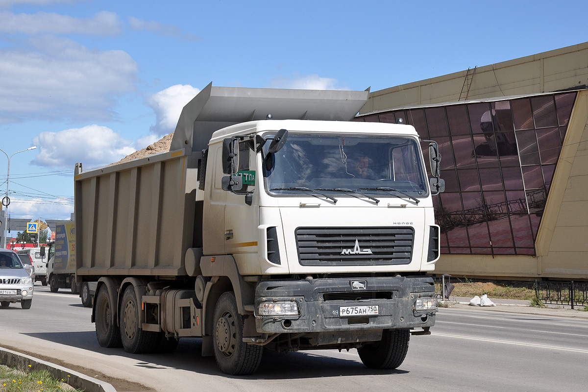 Саха (Якутия), № Р 675 АН 750 — МАЗ-6501H9