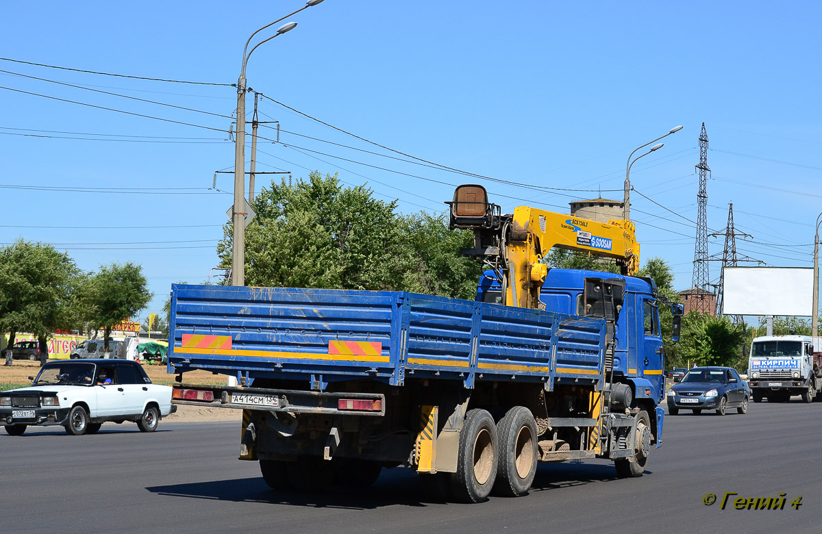 Волгоградская область, № А 414 СМ 134 — КамАЗ-65117-A4(23)