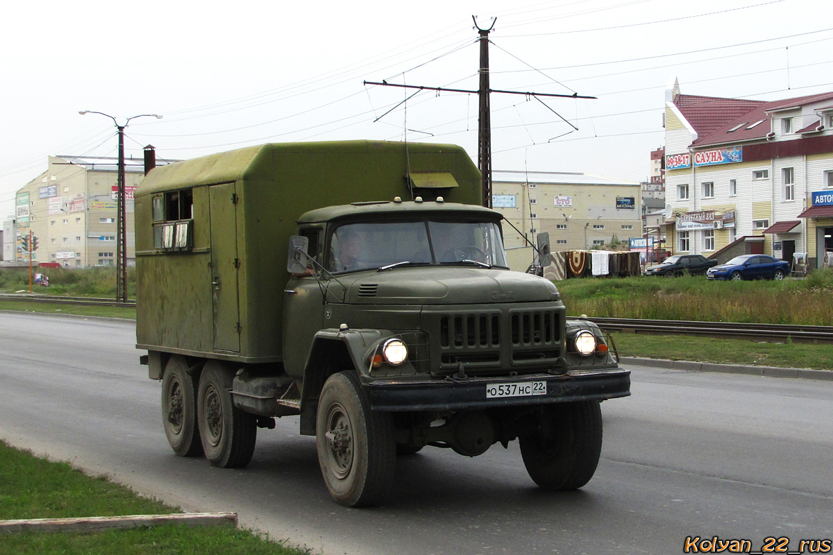 Алтайский край, № О 537 НС 22 — ЗИЛ-131 (общая модель)