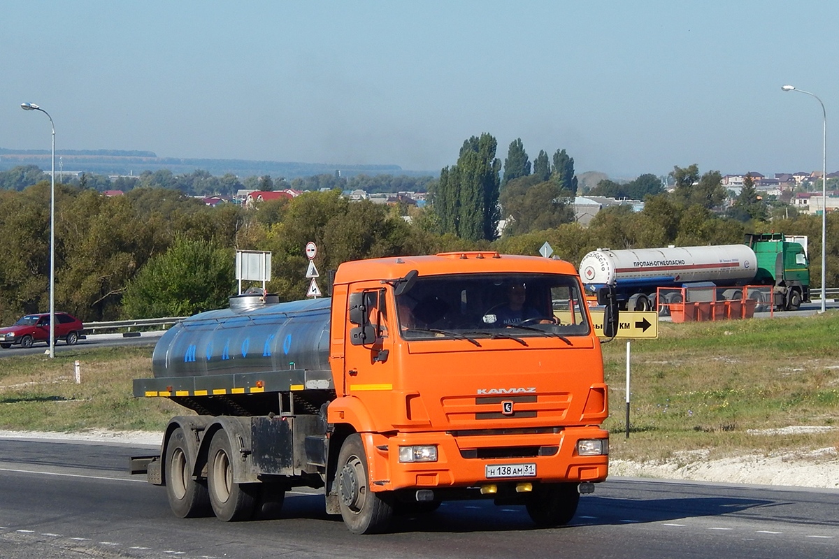 Белгородская область, № Н 138 АМ 31 — КамАЗ-65115-D3(97)
