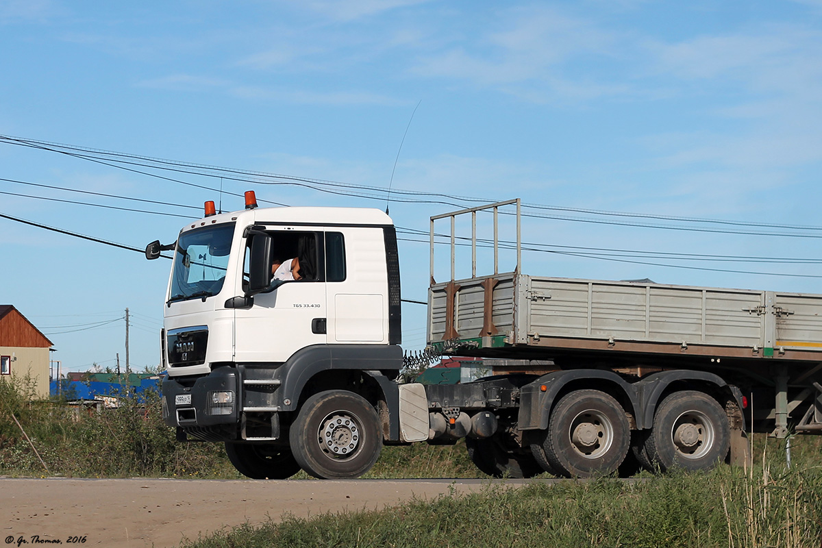 Саха (Якутия), № С 999 КР 14 — MAN TGS 33.430