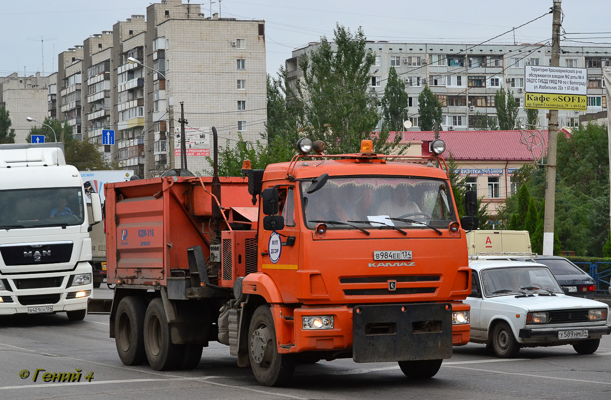 Волгоградская область, № В 984 ЕЕ 134 — КамАЗ-65115-A4(23)