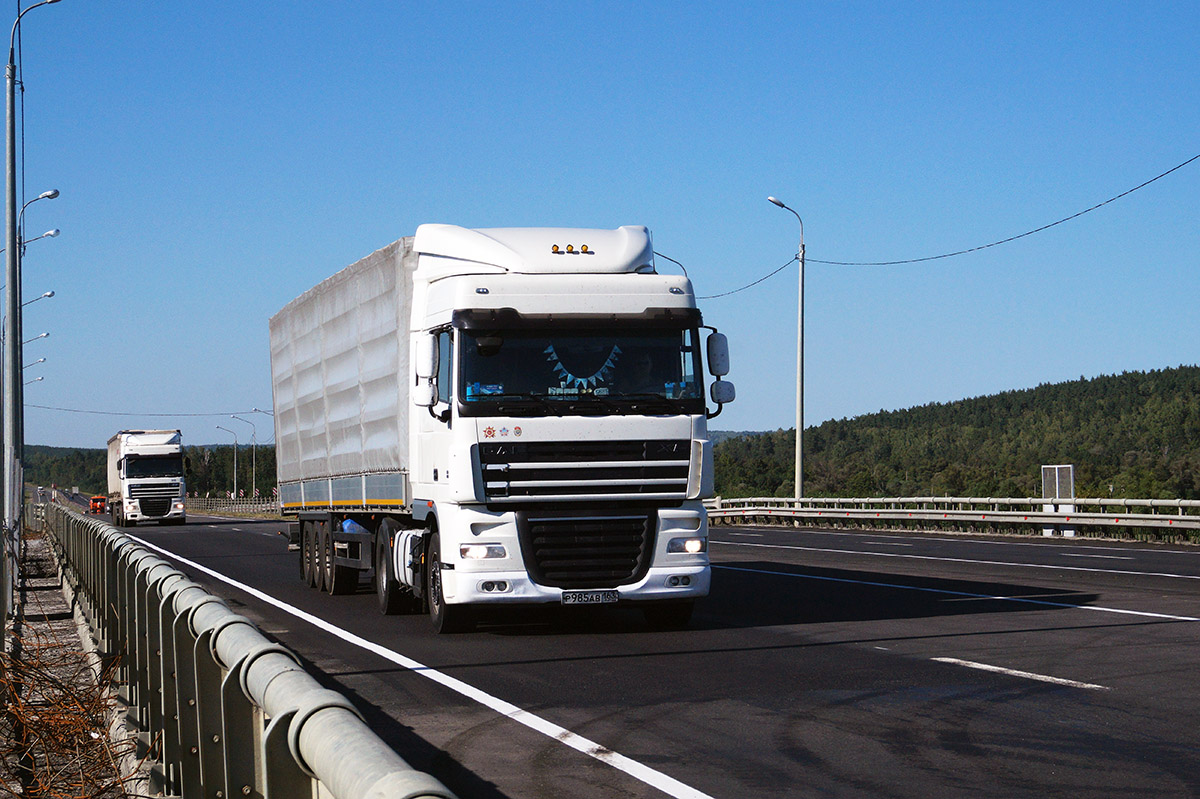 Самарская область, № Р 985 АВ 163 — DAF XF105 FT