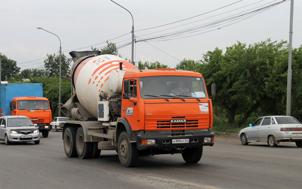 Красноярский край, № К 999 ХТ 24 — КамАЗ-65115-D3(97)