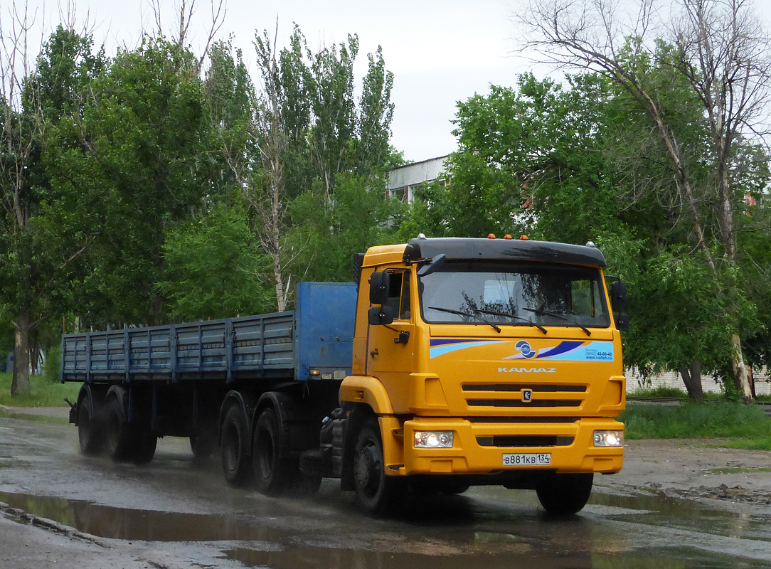 Волгоградская область, № В 881 КВ 134 — КамАЗ-65116-A4(23)