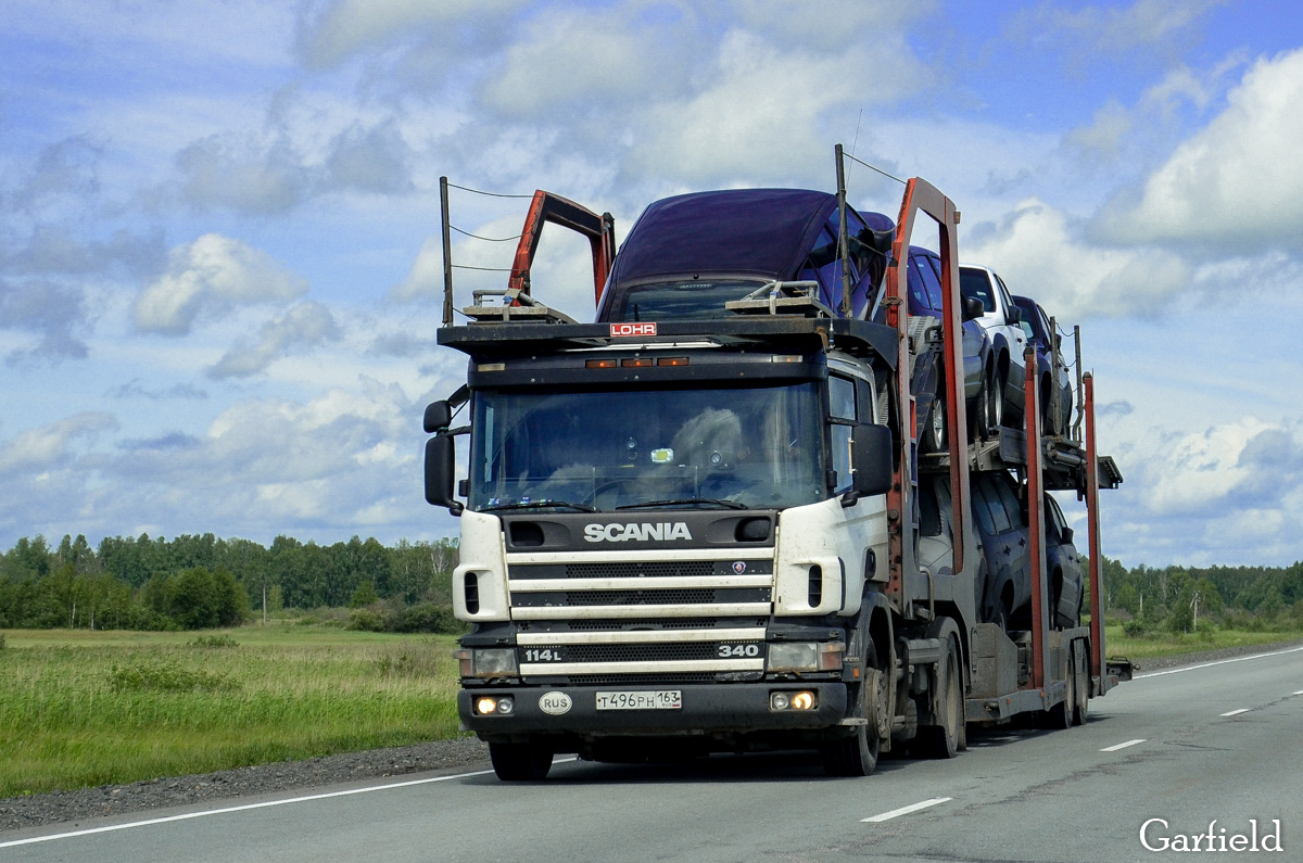 Самарская область, № Т 496 РН 163 — Scania ('1996) P114L
