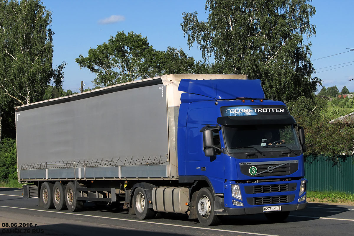 Санкт-Петербург, № Н 275 ЕМ 178 — Volvo ('2010) FM.400