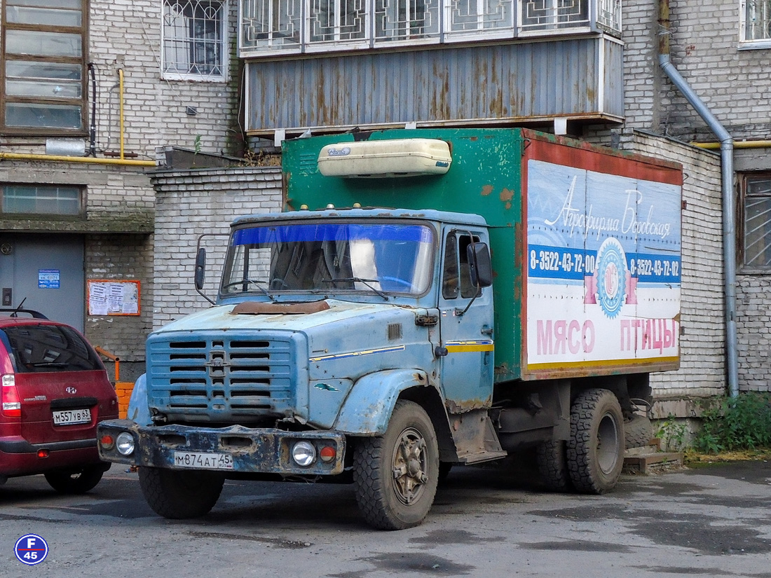 Курганская область, № М 874 АТ 45 — ЗИЛ-4329 (УАМЗ)