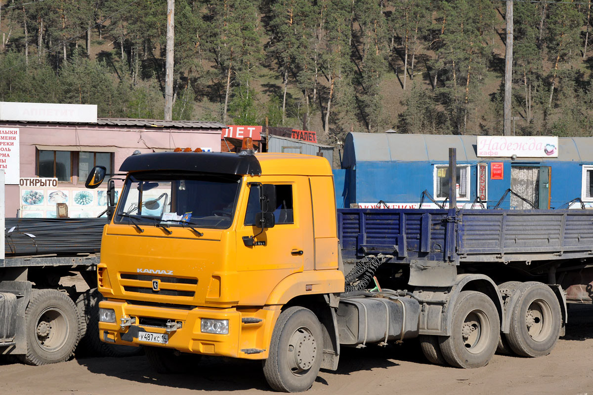 Саха (Якутия), № У 487 КС 14 — КамАЗ-65116-N3(78)