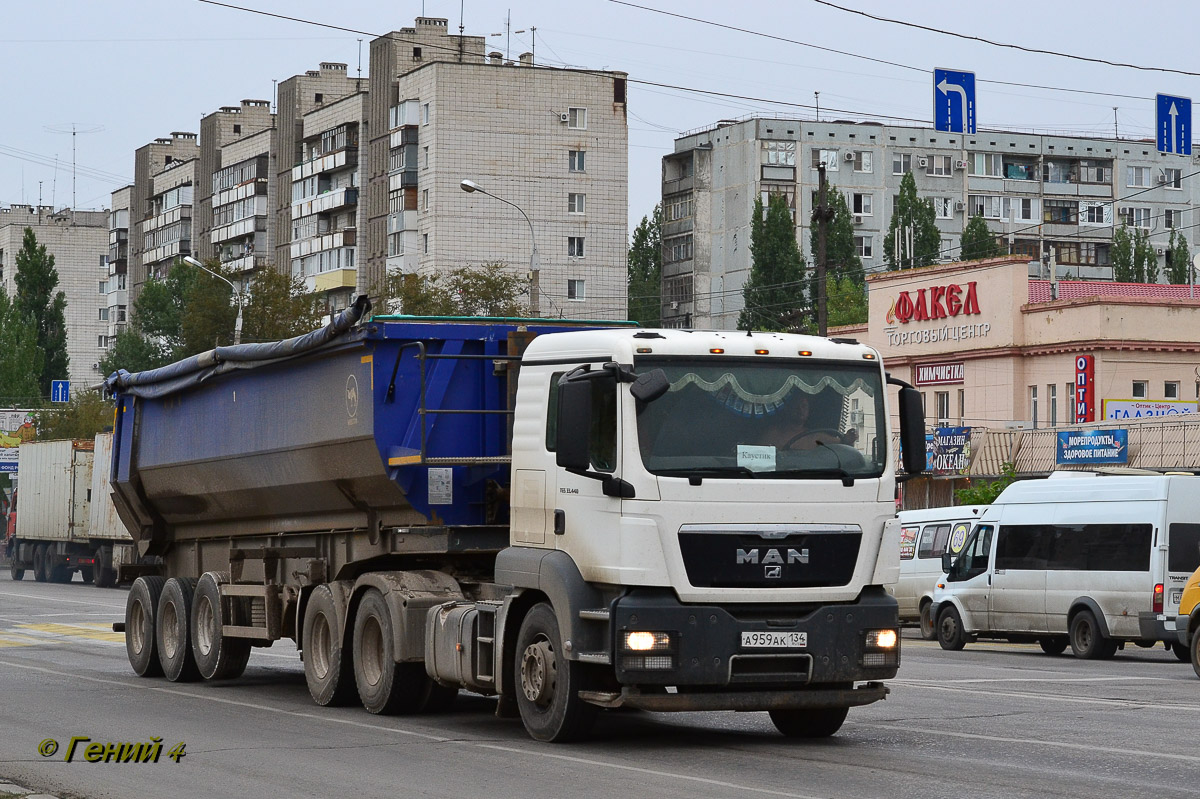 Волгоградская область, № А 959 АК 134 — MAN TGS 33.440