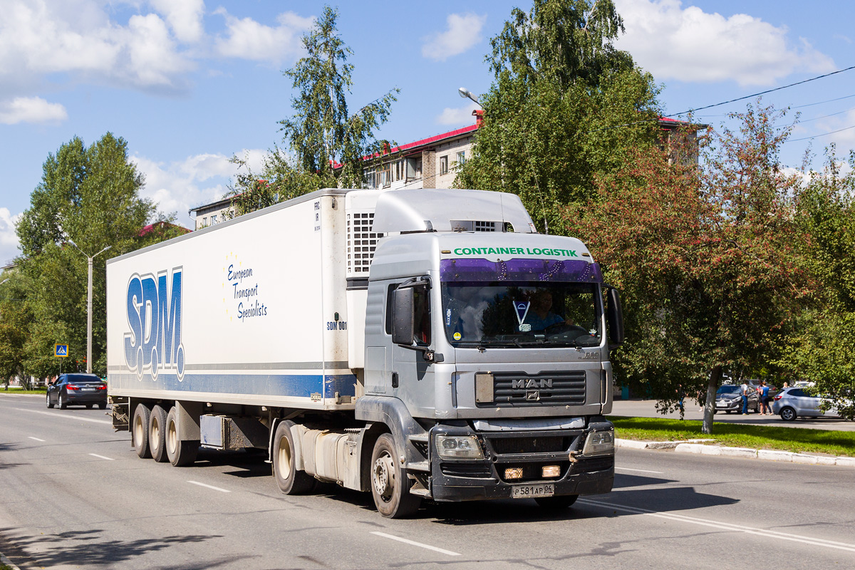 Алтай, № Р 581 АР 04 — MAN TGS 19.440