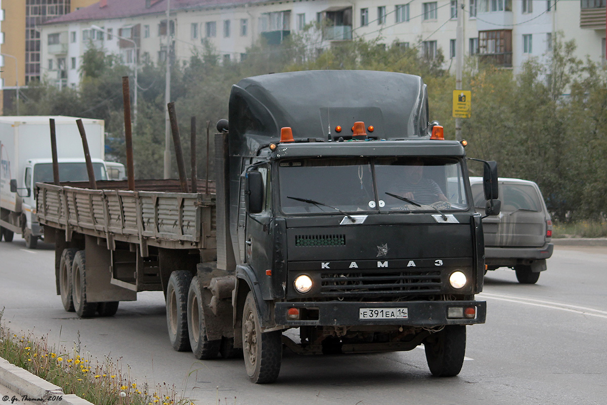 Саха (Якутия), № Е 391 ЕА 14 — КамАЗ-5410