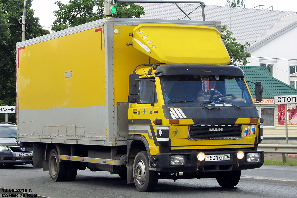 Ярославская область, № М 531 ХН 76 — VW-MAN G90