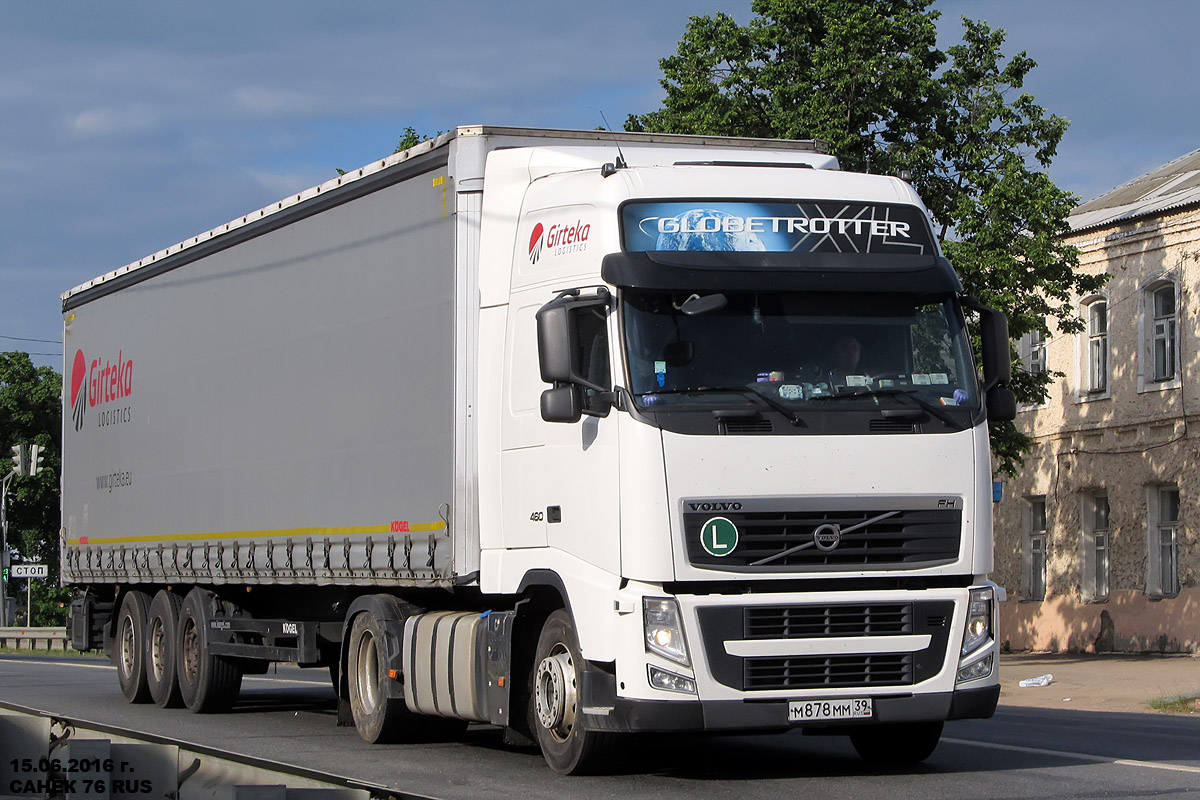 Калининградская область, № М 878 ММ 39 — Volvo ('2008) FH.460