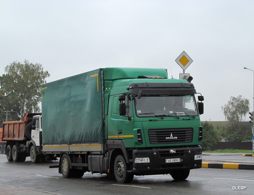 Витебская область, № АЕ 4909-2 — МАЗ-5340E9