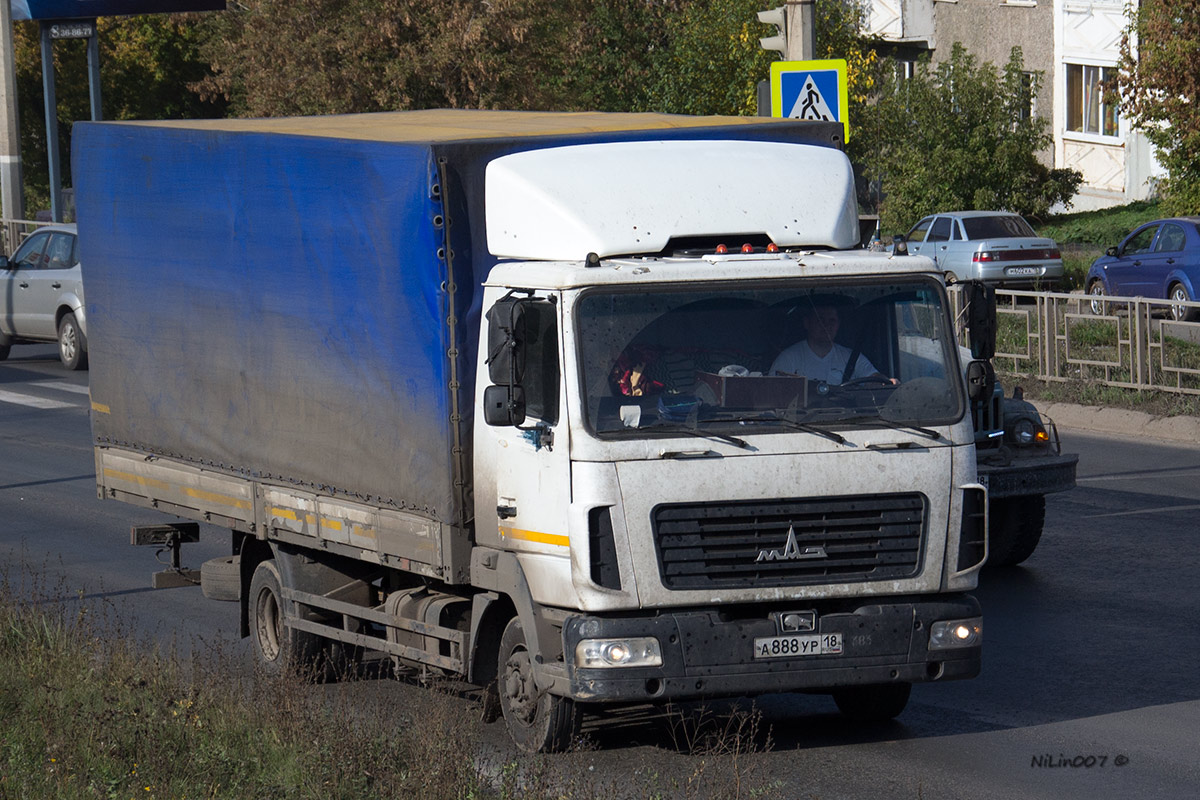 Удмуртия, № А 888 УР 18 — МАЗ-4371P2