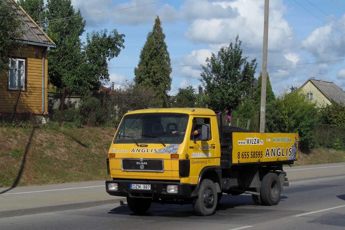 Литва, № DZM 987 — VW-MAN G90