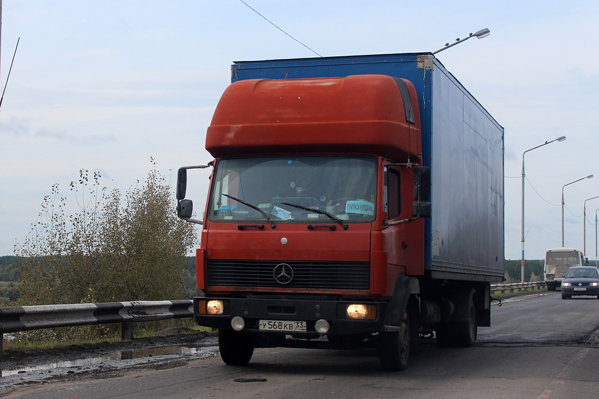Владимирская область, № У 568 КВ 33 — Mercedes-Benz LK 814