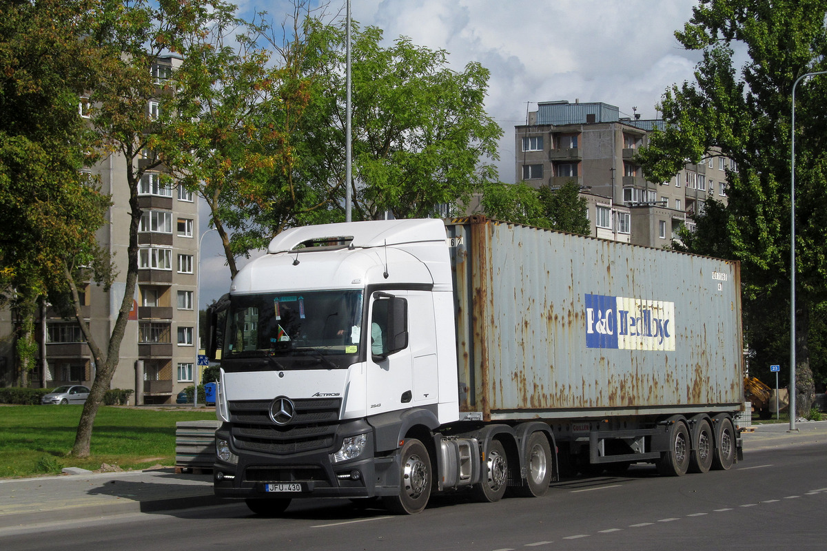 Литва, № JFU 430 — Mercedes-Benz Actros ('2011) 2543