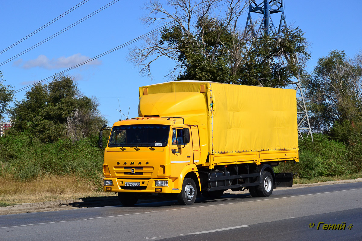 Волгоградская область, № В 326 СС 134 — КамАЗ-4308-C3(79)