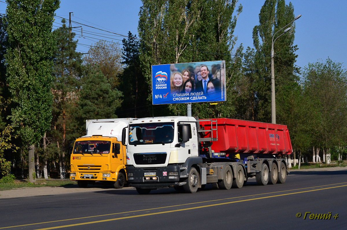 Волгоградская область, № А 889 ОО 134 — MAN TGS 33.440