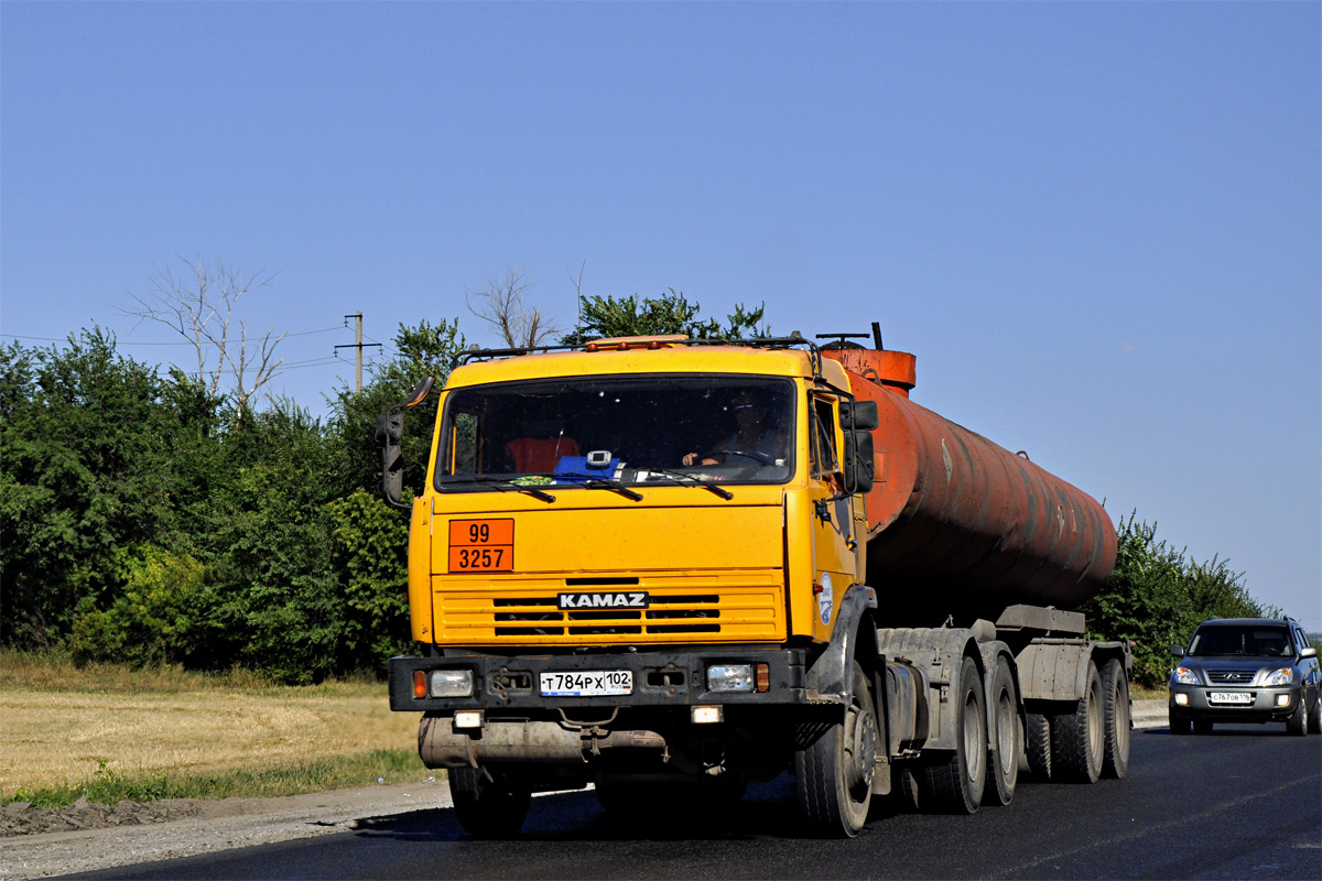 Башкортостан, № Т 784 РХ 102 — КамАЗ-65116-N3(78)