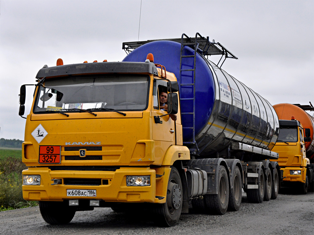 Ханты-Мансийский автоном.округ, № К 608 АС 186 — КамАЗ-65116-N3(78)