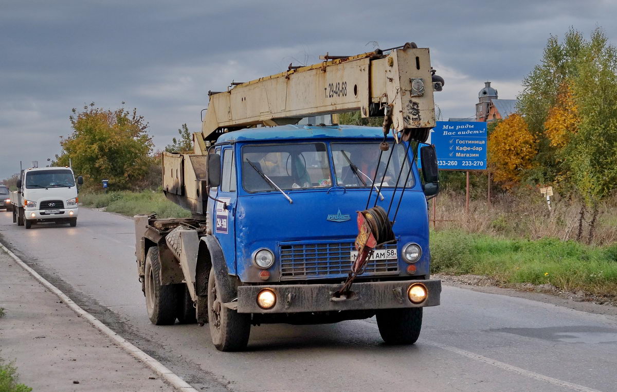 Пензенская область, № М 741 АМ 58 — МАЗ-5334