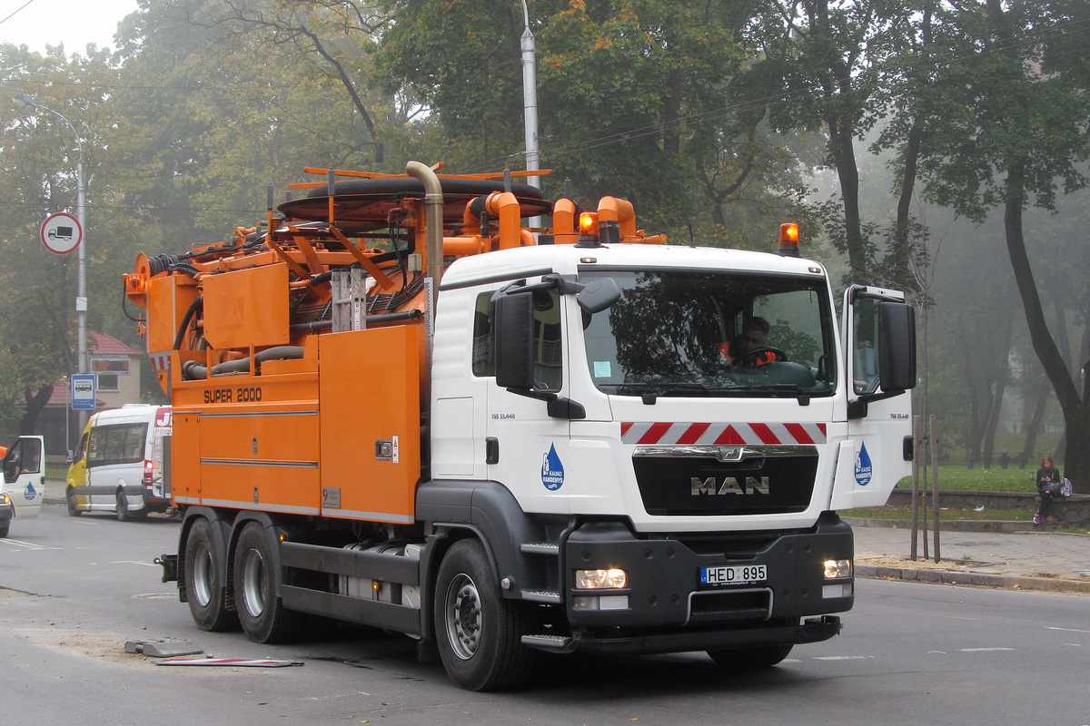 Литва, № HED 895 — MAN TGS 33.440