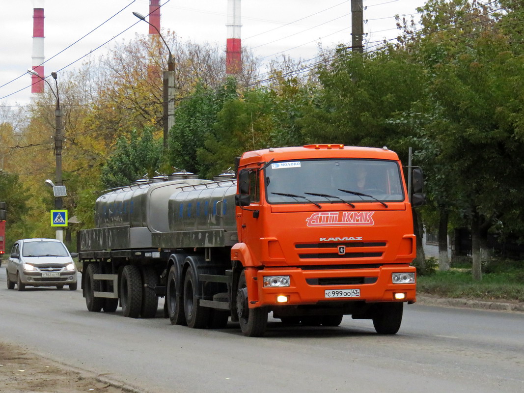 Кировская область, № С 999 ОО 43 — КамАЗ-65115-D3(97)