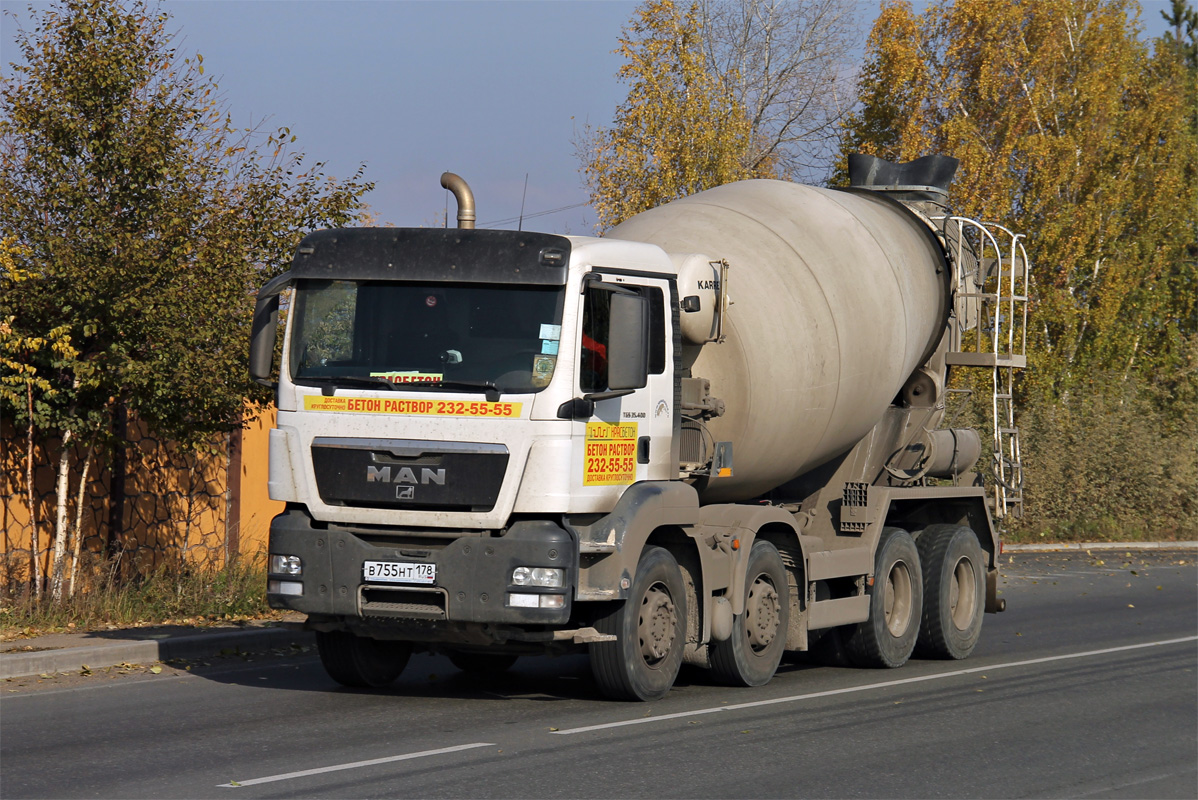 Красноярский край, № В 755 НТ 178 — MAN TGS 35.400