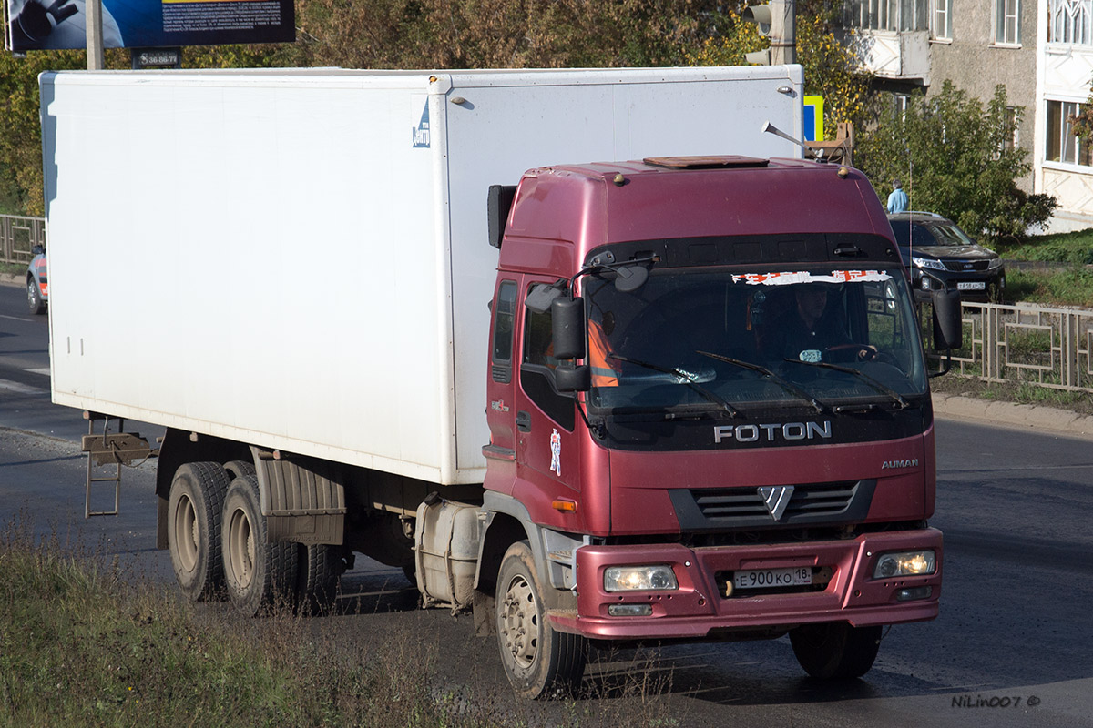 Удмуртия, № Е 900 КО 18 — Foton Auman VT (H2) (общая модель)