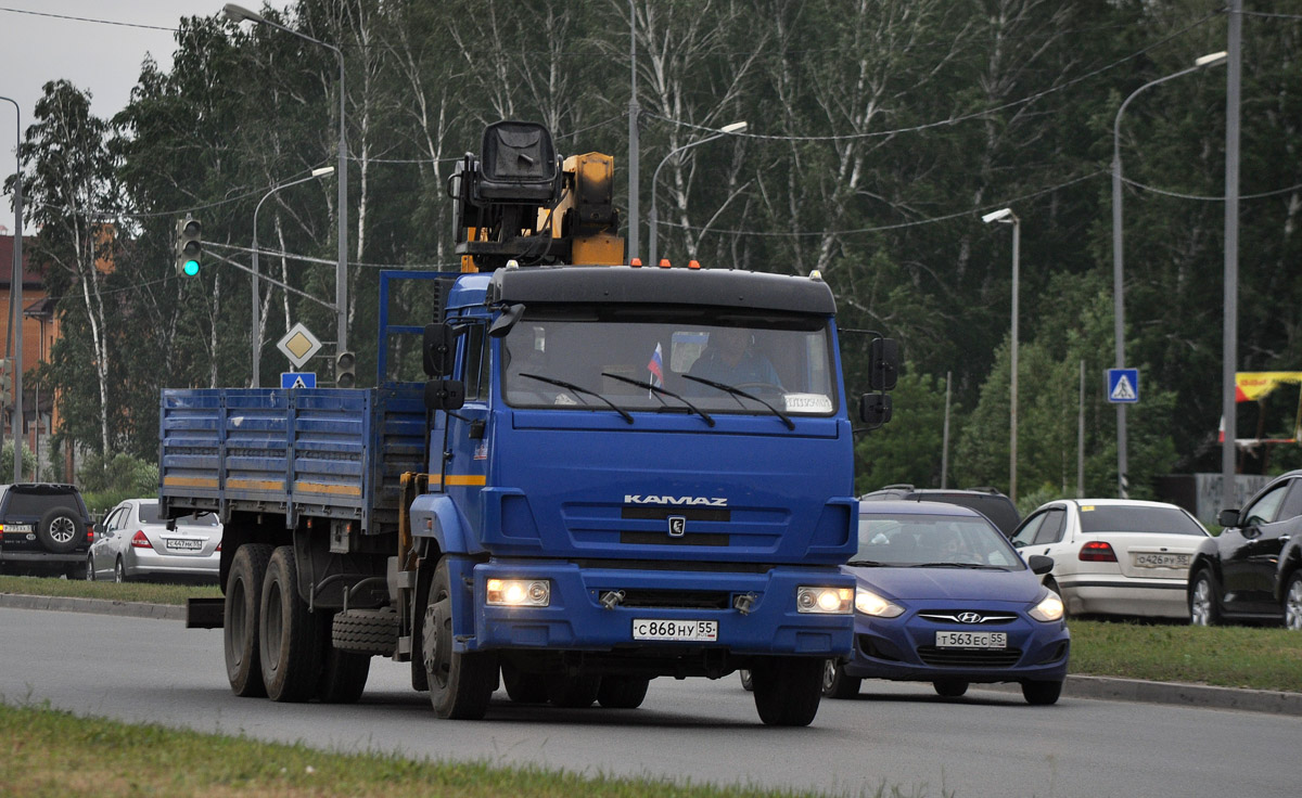 Омская область, № С 868 НУ 55 — КамАЗ-65117-N3(78)
