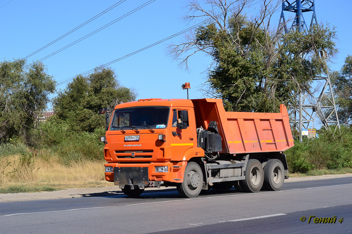 Волгоградская область, № В 293 КС 134 — КамАЗ-65115-A4(23)
