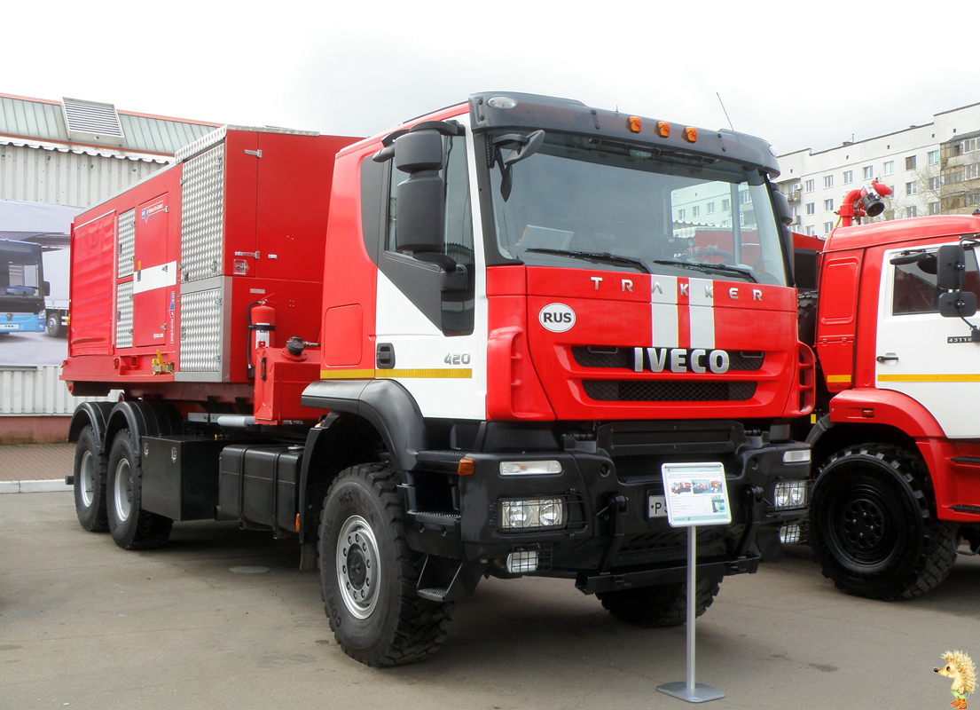Псковская область, № Р 508 КА 60 — IVECO-AMT Trakker ('2007); Нижегородская область — Выставка "Безопасность. Охрана. Спасение — 2016"