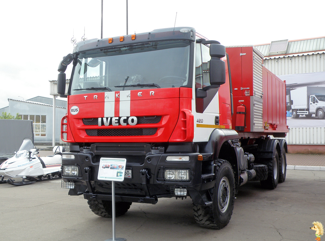Псковская область, № Р 508 КА 60 — IVECO-AMT Trakker ('2007); Нижегородская область — Выставка "Безопасность. Охрана. Спасение — 2016"