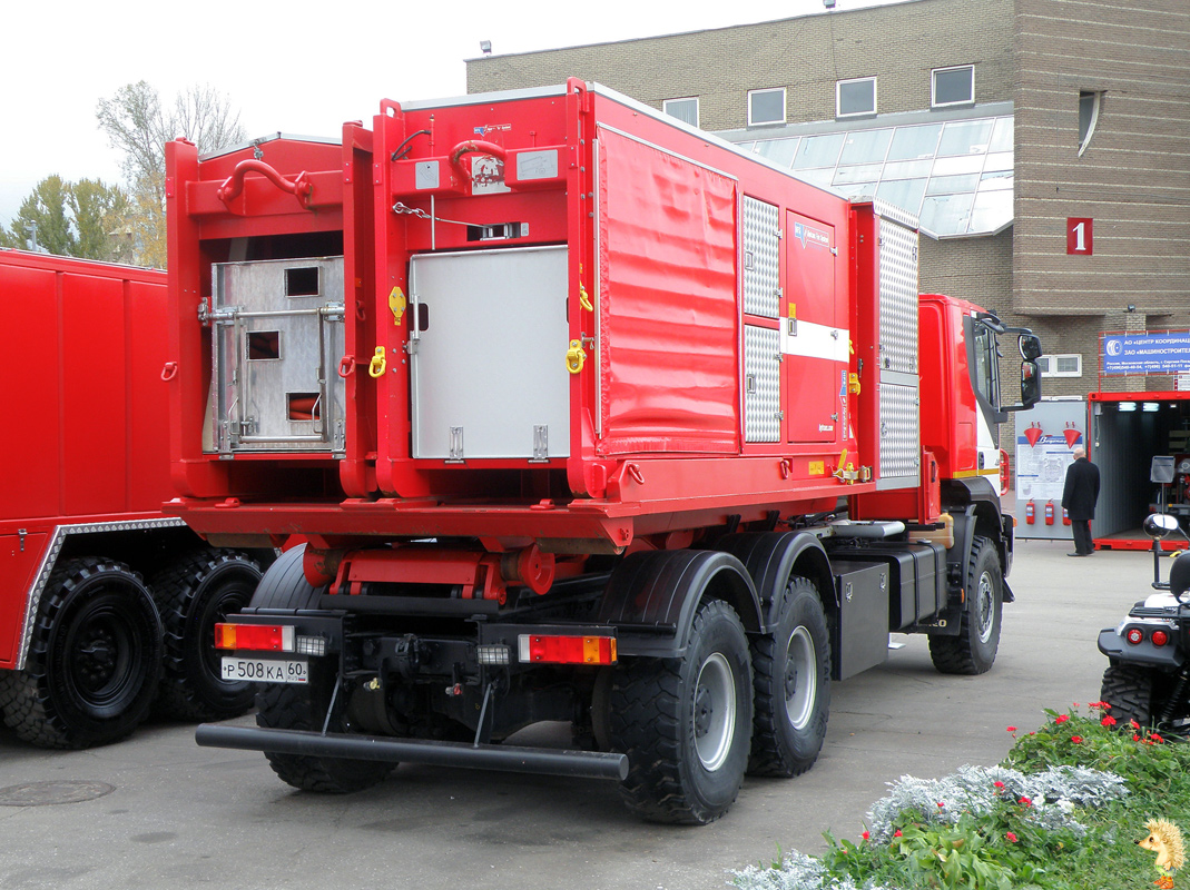 Псковская область, № Р 508 КА 60 — IVECO-AMT Trakker ('2007); Нижегородская область — Выставка "Безопасность. Охрана. Спасение — 2016"