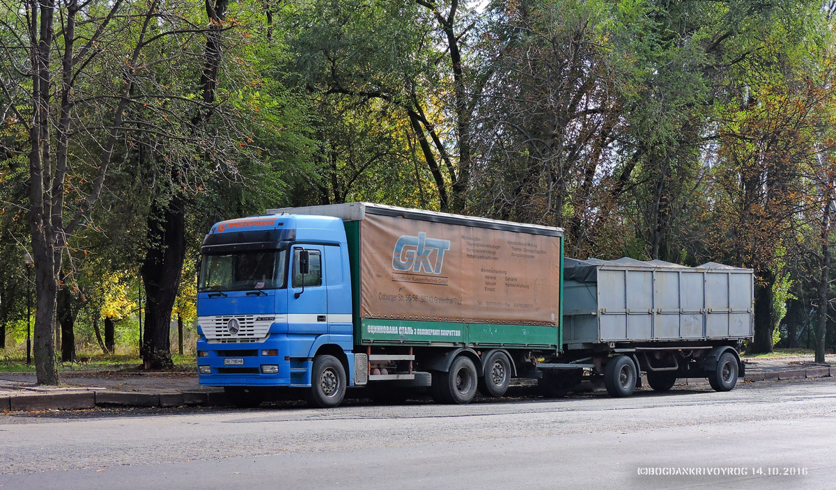 Днепропетровская область, № АЕ 7180 НА — Mercedes-Benz Actros ('1997) 2535